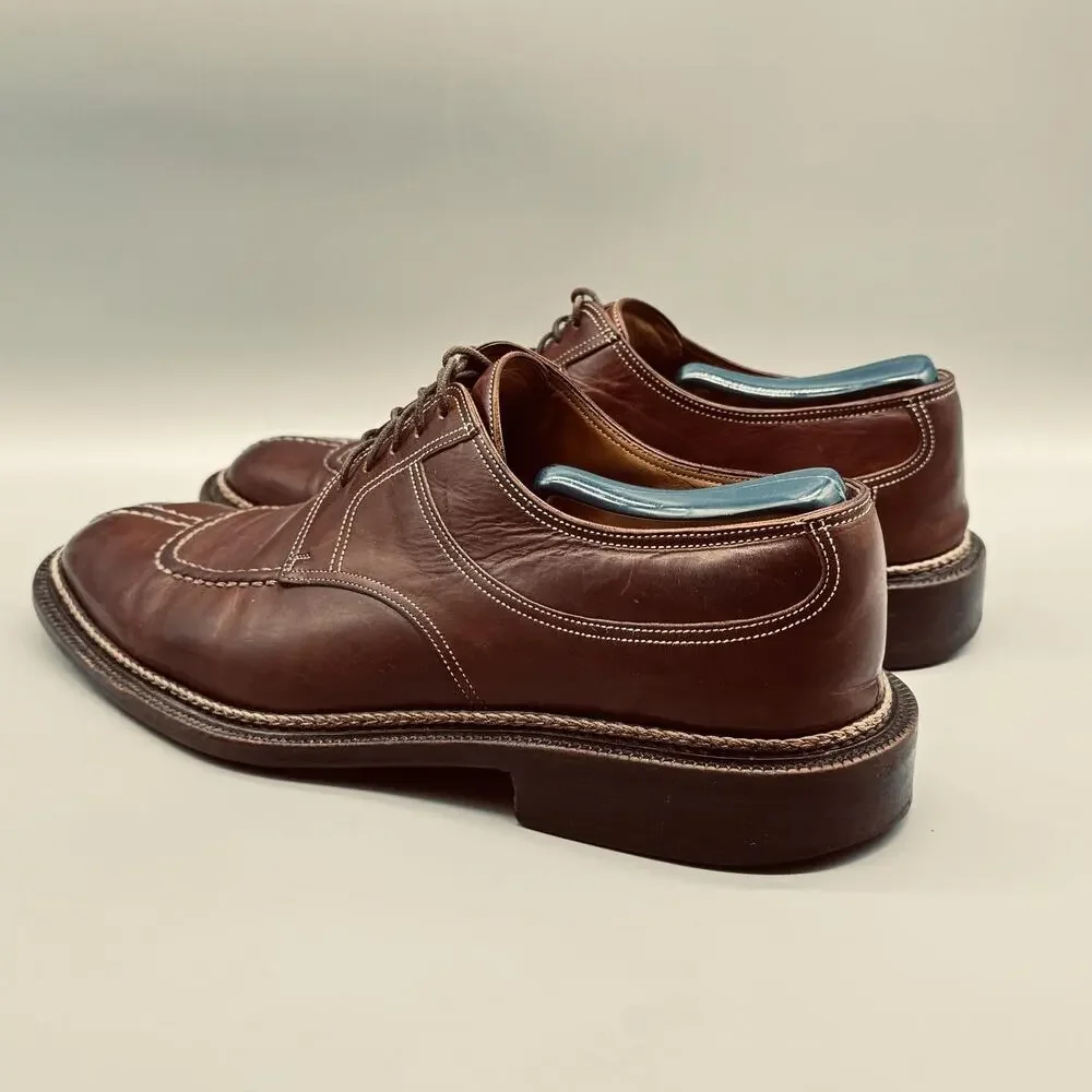 Cole Haan Shoes Mens 9.5 Brown Leather Loafer Oxford Country Split Toe Lace Up